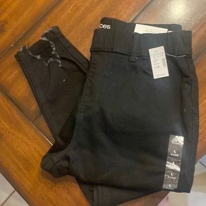 Black super high rise jeans from Maurice’s